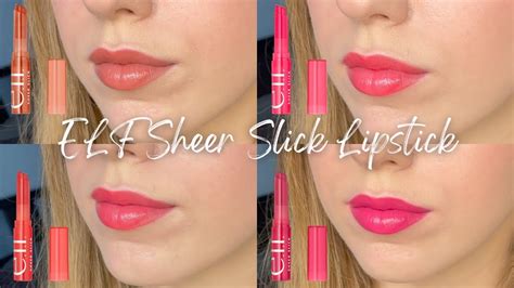 Amazon.com: Elf Sheer Slick Lipstick